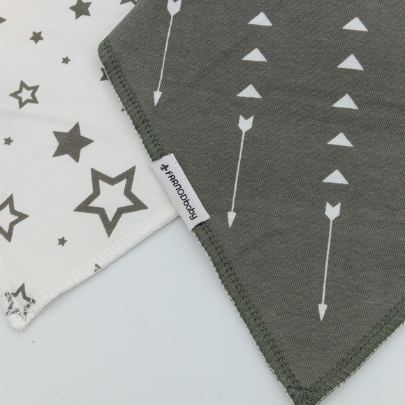 Farnodbaby unisex 4pc bib set NWT - Picture 3 of 5